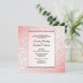 フェスティバルバラグリッタールック結婚式招待状 招待状 (スタンド正面)