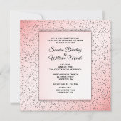 フェスティバルバラグリッタールック結婚式招待状 招待状 (正面)