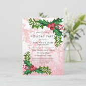 フェスティバルバラ金ゴールドマーブルーグリッターホリデーパーティー 招待状 (スタンド正面)