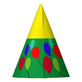 フェスティバルバルーンパーティーハット パーティーハット (裏面)