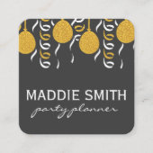 フェスティバルバルーン スクエア名刺 (正面)