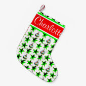 フェスティバルバレエカスタマイズス・クリスマスストッキング スモールクリスマスストッキング (正面 (吊り時))