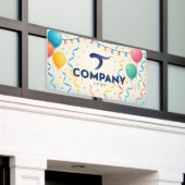 フェスティバルバロカスタムン会社バナー 横断幕 (ビルの外側)