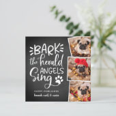 フェスティバルバークス |スクエアホリデーペットフォトカード シーズンカード (スタンド正面)