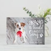 フェスティバルバークス |ペットの写真のホリデーカード シーズンカード (スタンド正面)