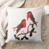 フェスティバルバーズホリーロビンズ クッション (ブランケット)