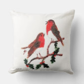 フェスティバルバーズホリーロビンズ クッション (正面)