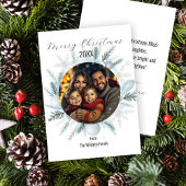 フェスティバルパインブランズボーブルフォトクリスマス シーズンカード