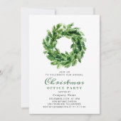 フェスティバルパインブランチリースホリデークリスマスパーティー 招待状 (正面)