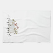 フェスティバルパンプキンハロー秋書道 キッチンタオル (横)