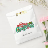 フェスティバルパーソナライズされたクリスマスの好意バッグ フェイバーバッグ (封をした状態)