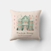 フェスティバルパーソナライズされたハウス装飾用クッション クッション (裏面)