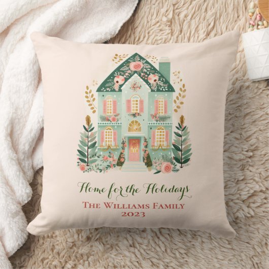 フェスティバルパーソナライズされたハウス装飾用クッション クッション (ブランケット)
