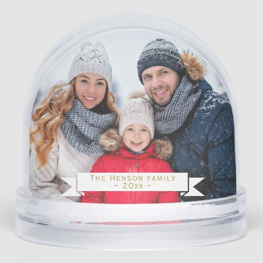 フェスティバルパーソナライズされたフル2家族の写真 (正面)