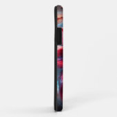 フェスティバルパーソナライズされたフローラポインセチア銀河系 Case-Mate iPhoneケース (裏面/右)