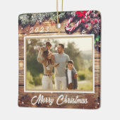 フェスティバルパーソナライズされた装飾品 セラミックオーナメント (左)