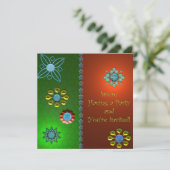 フェスティバルパーティの招待状 招待状 (スタンド正面)