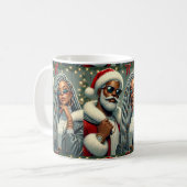 フェスティバルパーティーサンタ コーヒーマグカップ (正面左)