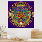 フェスティバルパーティーテーマPlease View Notes ポスター (キッチン)