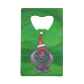 フェスティバルヒッポオングリーン クレジットカード栓抜き (裏面)