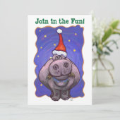 フェスティバルヒポタムスクリスマスパーティー 招待状 (スタンド正面)