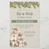 フェスティバルビジネスホリデーイベントマーケティング チラシ (正面)