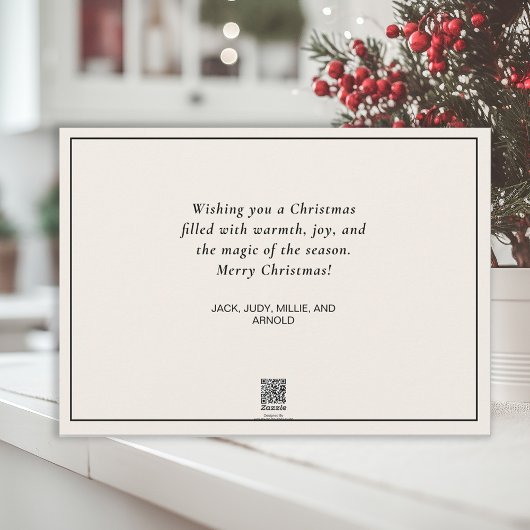 フェスティバルビレッジウィンタースノークリスマス シーズンカード