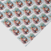 フェスティバルビンテージクリスマスエンジェルタイル  薄葉紙 (詳細)