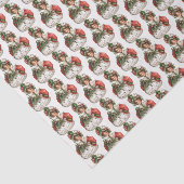 フェスティバルビンテージクリスマスガールホリデータイル  薄葉紙 (詳細)