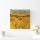 フェスティバルビール銀河系アセナティッククエンチ スクエア壁時計 (ホーム)