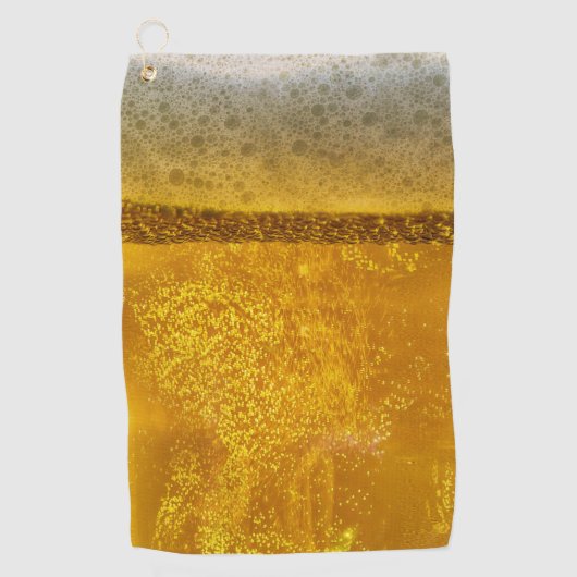 フェスティバルビール銀河系天候焼入れ ゴルフタオル (正面)