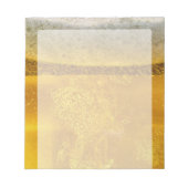 フェスティバルビール銀河系天候焼入れ ノートパッド (正面)