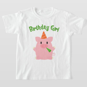 フェスティバルピグ誕生日ガール Tシャツ