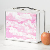 フェスティバルピンクローズクラウド メタルランチボックス (インサイチュ)