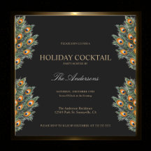 フェスティバルピーコックホリデーカクテルクリスマスパーティー