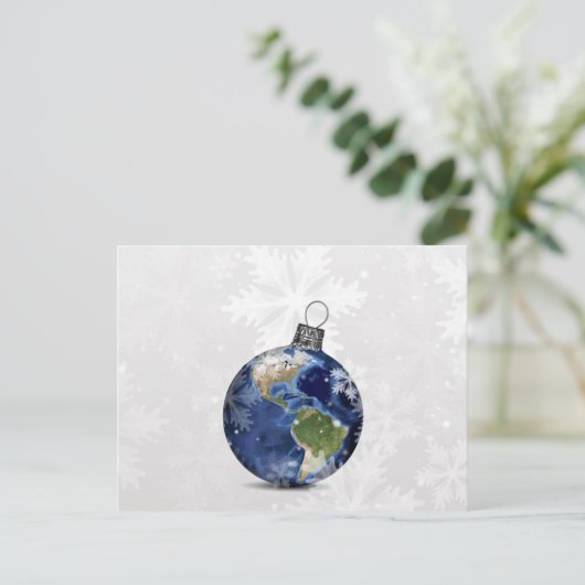 フェスティバルピースオンアースオーナメントホリデーカード シーズンポストカード (スタンド正面)