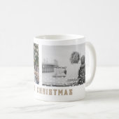 フェスティバルファミリーフォトスタークリスマスキープサケ コーヒーマグカップ (正面右)