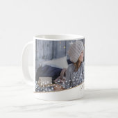 フェスティバルファミリーフォトスタークリスマスキープサケ コーヒーマグカップ (正面左)