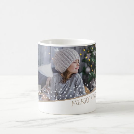 フェスティバルファミリーフォトスタークリスマスキープサケ コーヒーマグカップ (中央)