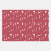 フェスティバルファラヴィンテージクリスマスツリーファーム ラッピングペーパーシート (正面2)