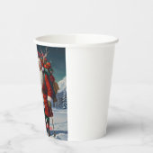 フェスティバルファーザークリスマスサンタ 紙コップ (左)