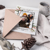 フェスティバルファームハウスメリークリスマスフォト シーズンポストカード