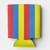 フェスティバルフィエスタパーソナライズされたサウスウエスカラー 缶クーラー (裏面)