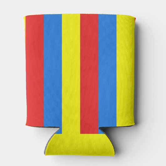 フェスティバルフィエスタパーソナライズされたサウスウエスカラー 缶クーラー (裏面)