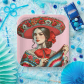 フェスティバルフィエスタムジャーマリアチパーティー ペーパープレート (パーティー)