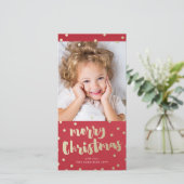 フェスティバルフェイククリスマスフォイル シーズンカード (スタンド正面)