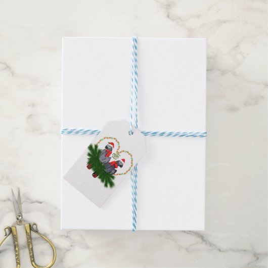 フェスティバルフェザボールギフトラベル ギフトタグ (より糸付き)