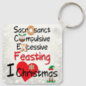 フェスティバルフェスティング – I Love Christmas キーホルダー (裏面)