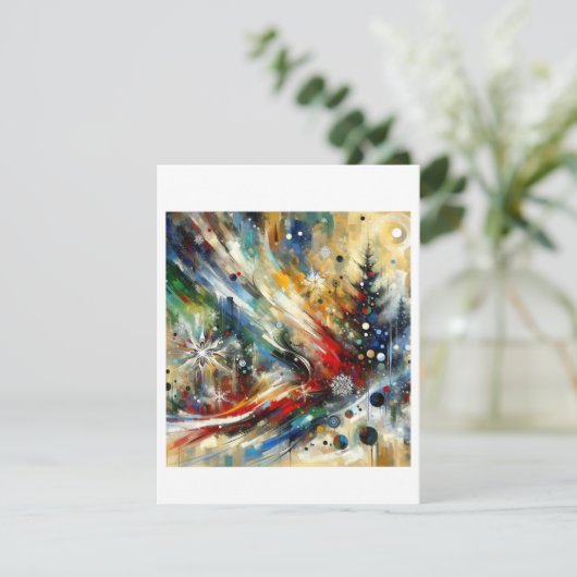 フェスティバルフェバー:抽象芸術表現者クリスマス シーズンカード (スタンド正面)