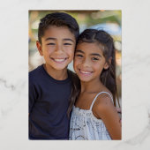 フェスティバルフェリズナビダッドプエルトリカフォト 箔シーズンカード (裏面)